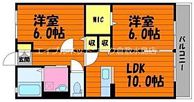 岡山県倉敷市玉島長尾2241（賃貸アパート2LDK・1階・54.61㎡） その2