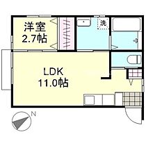 岡山県倉敷市四十瀬558（賃貸アパート1LDK・1階・34.16㎡） その2