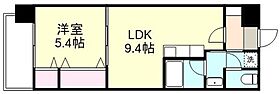 岡山県倉敷市白楽町272-1（賃貸マンション1LDK・7階・36.21㎡） その2