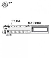 岡山県倉敷市中島1661-1（賃貸アパート1K・1階・22.35㎡） その3