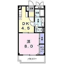 岡山県倉敷市宮前481番地1（賃貸マンション1DK・3階・36.00㎡） その2