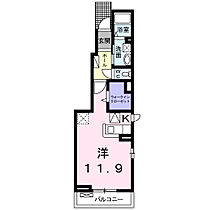 岡山県岡山市南区東畦144番地6（賃貸アパート1K・1階・32.94㎡） その2