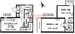 NSQUARRE 2LDKの間取図画像