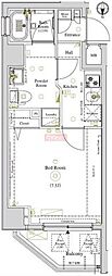 AXAS練馬北町 1Kの間取図画像