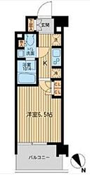 BLESS上池袋 1Kの間取図画像