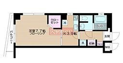 ソリティア大塚 1Kの間取図画像