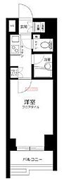 ルーブル練馬弐番館 1階1Kの間取り