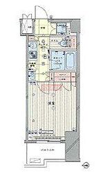 ルーブル板橋区役所前 7階1Kの間取り