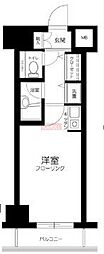 ガラ・ステージ目白台 4階ワンルームの間取り