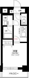 ＡＬＩＶＩＯ西落合 1階1Kの間取り