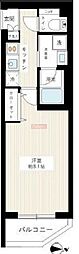 ARTESSIMORATES 1Kの間取図画像
