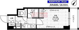 ステージファースト巣鴨 1Kの間取図画像
