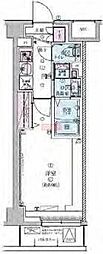 リヴシティ成増ミュジオ 1Kの間取図画像