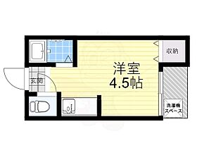 花屋敷日進ビル D315 ｜ 兵庫県川西市花屋敷１丁目9番24号（賃貸マンション1R・3階・13.70㎡） その2