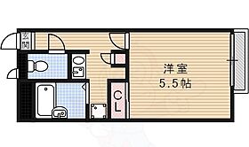 レオパレスセリバテール仁川1  ｜ 兵庫県宝塚市鹿塩１丁目（賃貸アパート1K・2階・20.28㎡） その2