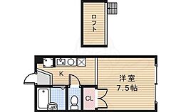 🉐敷金礼金0円！🉐クレスト平井山荘Ｂ