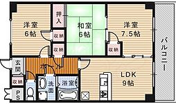間取図画像 3LDK