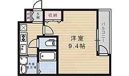 フジパレス仁川1番館 1Kの間取図画像