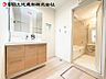 洗面：ゆったりした洗面脱衣所