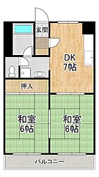 市兵衛第2ビルの間取図画像