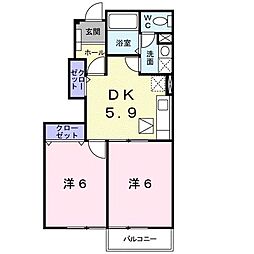 ラフレシール 2階