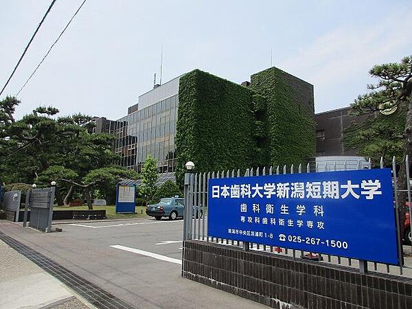 画像25:日本歯科大学新潟生命歯学部(872m)