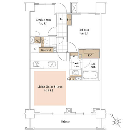 5階建て最上階...