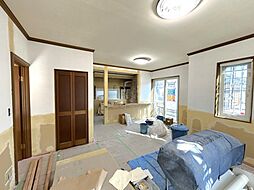 飯塚市赤坂　戸建て 4LDKのリビング/ダイニング