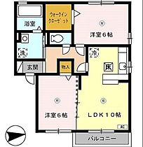 エコドミール 102 ｜ 福井県鯖江市杉本町1-24-3（賃貸アパート2LDK・1階・55.44㎡） その2