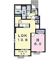 ペルフェット211　Ｂ 103 ｜ 福井県鯖江市吉江町211（賃貸アパート1LDK・1階・50.23㎡） その2