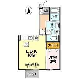 エクセレントヴィラ F棟 1階/101