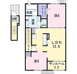 メゾン ベレット A 2階