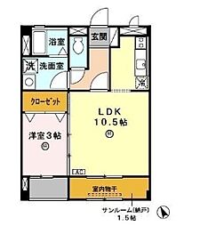 サンフラワー 3階/301