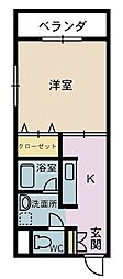 ビレッジ・ウエストヒル 4階/401