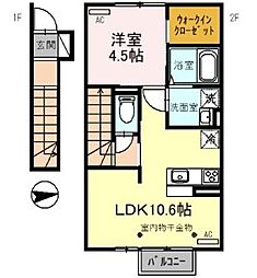 D-ROOM水落町 2階