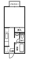 マリー中央 202 ｜ 福井県敦賀市中央町1丁目10-17（賃貸マンション1K・1階・26.42㎡） その2