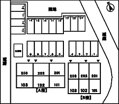 ココタイム　Ａ 101 ｜ 福井県敦賀市砂流26－6－1（賃貸アパート2DK・1階・40.20㎡） その4