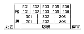 勝村ビル 501 ｜ 福井県敦賀市清水町2丁目19-11（賃貸マンション1R・5階・19.30㎡） その4