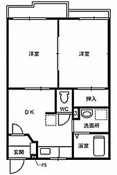 リッチハイム櫛林 2階/203