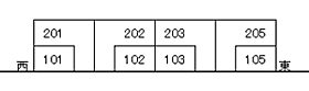 ヴィラーチェ　グランデ 101 ｜ 福井県敦賀市公文名34‐10（賃貸マンション2LDK・1階・59.98㎡） その4