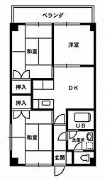 ベイコート津内 2階