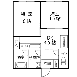 勝村ビル 2階/201
