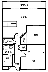 ベルシャトー 2階