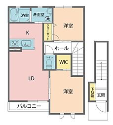 プラウド古田刈 2階/202