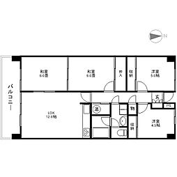 メゾンデュオーラ信濃 4LDKの間取図画像