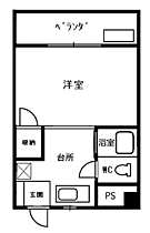 エレガント春山 203 ｜ 福井県福井市春山1丁目7-12（賃貸マンション1K・2階・26.40㎡） その2