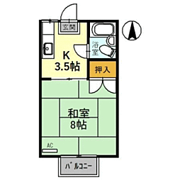 リバーハイツ 2階/201
