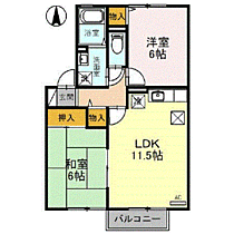 サザンヴィレッジ　A棟 102 ｜ 福井県福井市月見4丁目10-3（賃貸マンション2LDK・1階・53.48㎡） その2