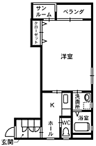 ラ・ブランネージュ 201 ｜ 福井県福井市日之出5丁目15-7（賃貸マンション1K・2階・38.52㎡） その2