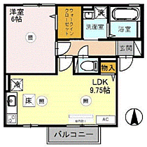 イベール・ドゥ　B棟 103 ｜ 福井県福井市灯明寺3丁目1601（賃貸マンション1LDK・1階・42.14㎡） その2